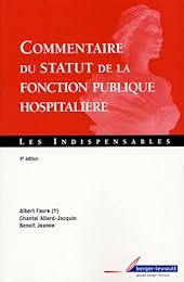 Commentaire du statut de la fonction publique hospitalière