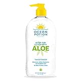 Ocean Potion After Sun Lotion with Aloe Tan Extender, 20.5 Ounce Bottle, Pack of 1
