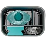 Joseph Joseph SinkStore Sink Organiser Non-Slip Grey Kitchen Utensil Basket view 3
