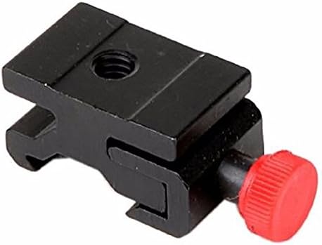Photo Studio Speedlite Camera Flash Cold Hot Shoe Mount 1/4" Screw Adapter