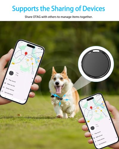 Android Tracker Tags 2 Pack Compatible with Google Find Hub App (Android Only) Smart Tag Key Tracker and Item Locator for Wallets, Backpack, Suitcases-Black