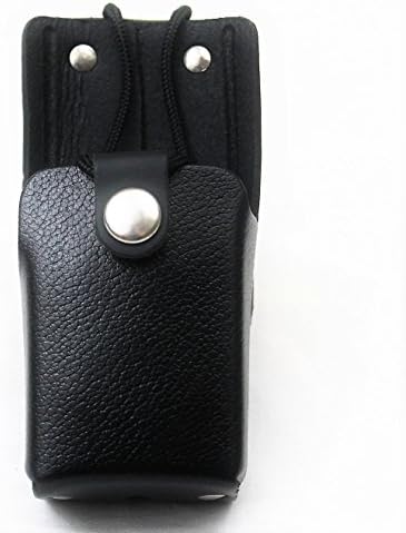 Heavy Duty Leather Case / Holster with Full Metal Quick Disconnect Swivel for Motorola Radio Mototrbo XPR6100 XPR6300 XPR6350 XPR6380