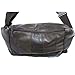Genuine Leather Fanny Pack Waist Bag Body Pouch Pockets Organizer Phone Holder (Black)