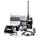 Ansoko Walkie Talkies Dual Band Two Way Radio VHF 136~174/ UHF 400~520 MHz with FM Radio Reception Include Acoustic Tube Earpiece (1 Pack) primary