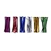 200 Clear Cone Shaped Treat Bags with Twist Ties 4'' - 1.4 mils Thick OPP Plastic Cello Bags Triangle for Favor Christmas Candy Popcorn