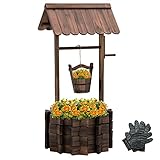 UDPATIO Wishing Well for Outdoors Planter for