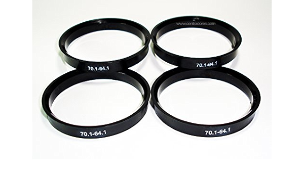 Centradores 4 LLANTA 70.1-64.1 Aros para Llantas DE Aluminio ...