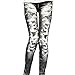 Amybria Women's Skinny Jeggings Stretchy Slim Denim Look Leggings Trousers Black