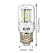 E27 5W White LED Light Bulb Lamp, Low Power Consumption, AC 110-120v, Cool White 6500K, E26 LED Corn Bulb, 40 Watts Replacement, Pack of 8 Units