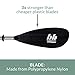 BENDING BRANCHES Whisper 2-Piece Recreational Kayak Paddle