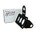 Axle Mount Plate Holder Motorcycle Side License Tail Light Relocator Custom Café