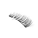 ICYCHEER False Magnetic Eyelashes Magnet Fake Eye Lashes Ultra-thin 3D Natural Look,Cruelty Free, Reusable Best Fake Lashes, 1 Pair 4 Pieces