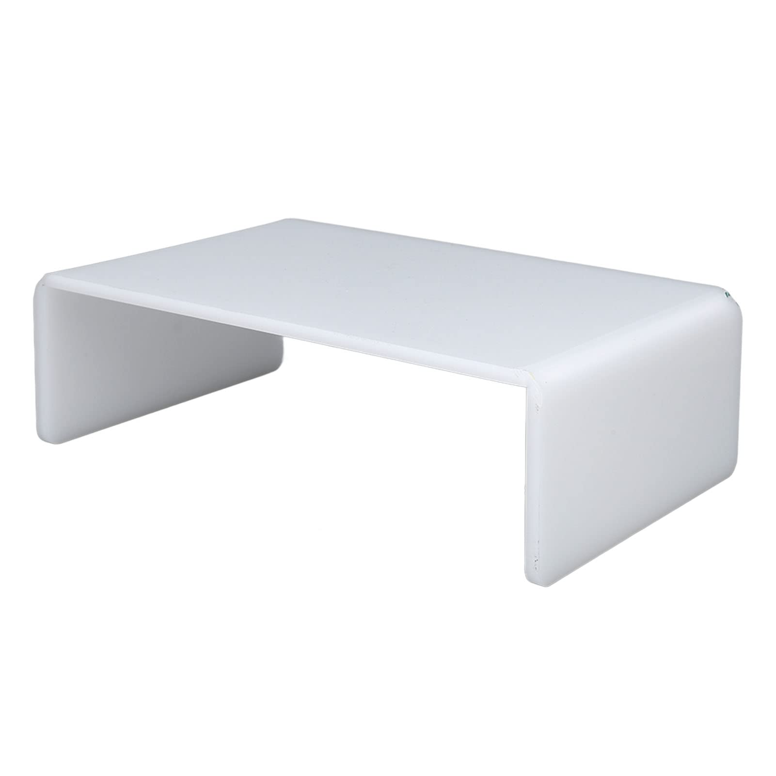 Cocoarm Acrylic Elevated Shelf for Dental Use Smoothing Edges Acrylic Elevated Rack for Computer Monitors Monitor Stand for Home Office School Business 27 x 16.5 x 8cm/10.6 x 6.5 x 3.1in