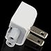 HIOTECH AC Power Plug Adapter [Inflaming Retarding Material] Duck Head US Standard Plug for MacBook Power Adapter
