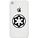 Galactic Empire Vinyl Cell Phone Decal for Smartphone (BLACK 2