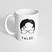 The Office Worlds Best Boss - Dwight Schrute coffee mug - White, 11 ounces Coffee Mug or Tea Cup by Monkey Duo