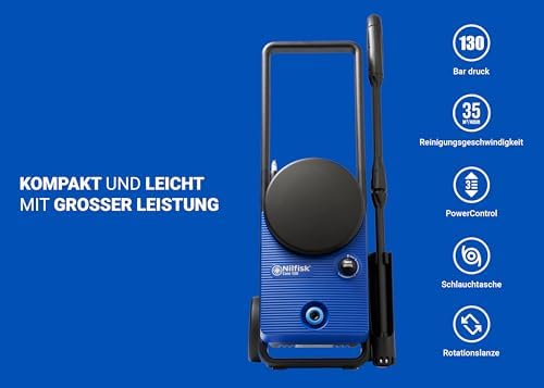Hochdruckreiniger Core 130 Bar Druck mit PowerControl - Mini Pressure Washer Für Terrassen, Werkstätten und Autos (1500 W)