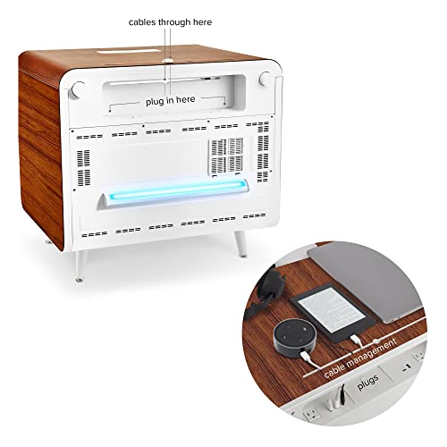 Sobro Smart Side/Nightstand Table with Cooling Drawer, Wireless