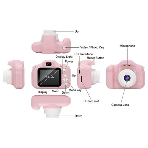 image for MinGe Kids Mini Digital Camera 2 Inch Screen 1280x720p Video Recorder 