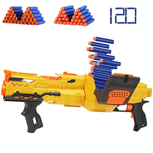 Toy Gun for Nerf Guns Darts, Automatic Machine Gun with 40 Dart ...