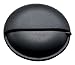 PuTwo Pill Organizer for Purse, Small Travel Pill Case, Round Metal Pill Box-Black