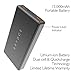 Brydge 15000mAh Portable Charger | External Power Bank Battery Charger with 2 Quick Charge | USB Ports & 3A Output for iPhone, iPad, Samsung, Galaxy, Mobile Phones, Tablets, or Laptops