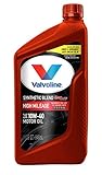 Valvoline High Mileage with MaxLife Technology 10W-40 Synthetic Blend Motor Oil - 1qt (797977)