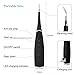 Plaque Remover Teeth Cleaning Dental Tools - Tartar Remover for Teeth-Electric Dental Calculus Remover -Dental Picks Stainless Steel Kit for Stain Eraser Tooth Polisher with Scraper Mirror(Black)