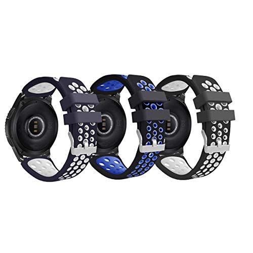 Two-Toned Soft Silicone Replacement Strap for Fossil Brunei Ubuy