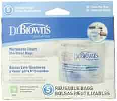 Dr. Browns 157077.2 - Bolsas para esterilización en microondas, 5 ...