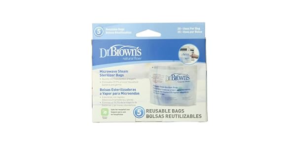 Amazon.com: Esterilizador a vapor de microondas Dr. Browns ...