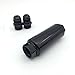 HotRod99 AN8 Aluminum Black Fuel Filter 100 Micron Stainless Mesh Element with a Magnet