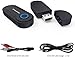Bluetooth Transmitter V4.2 USB Wireless Bluetooth Transmitter Adapter Connected to 3.5mm Audio Receiver Devices Low Latency Paired for PC TV Headphones Car Home Stereo Music