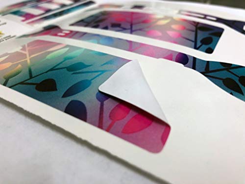 Decal Sticker for Eleaf iStick 60W TC Melo 2 Vape E-Cig Mod Box Vinyl Decal Sticker Skin Wrap / > > > Decal Sticker < < < Neon Colorful Leaves Design Print Image - Thumbnail 4