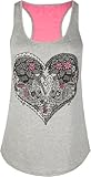 FULL TILT Boho Heart Womens Tank