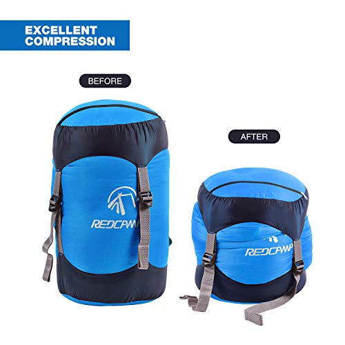 REDCAMP Nylon Compression Stuff Sack, Lightweight Sleeping Bag
