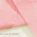 HOLKING Sheer Window Cutains for Bedroom-Rod Pocket Sheer Curtains 95 inch for Living Room, 2 Panels Pink Sheer Voile Curtains Each is 52 inch Width by 95 inch Length