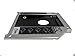 ZXUY Hard Drive SATA 2nd HDD Caddy Tray for Unibody 9.5mm Laptop CD/DVD-ROM Drive Slot (Replacement Only for SSD and HDD)