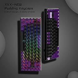 XVX Pudding Keycaps - PBT Keycaps, Shine Through