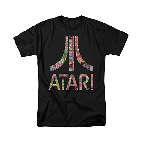 Popfunk Classic Atari Logo Retro Video Games Logo T Shirt & Stickers