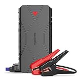 SUAOKI 1200A Peak Car Jump Starter Portable Battery Pack 16000mAh (up to 7.0L Gas or 5.0L Diesel Engine) 12V Battery Booster with Type-C In/Out and Quick Charge 3.0 Ports for Vehicles SUV Trucks (U18)