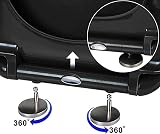 AAN Soft Close Toilet Seat Black O Shape Quick Release Top Fixing Adjustable view 5