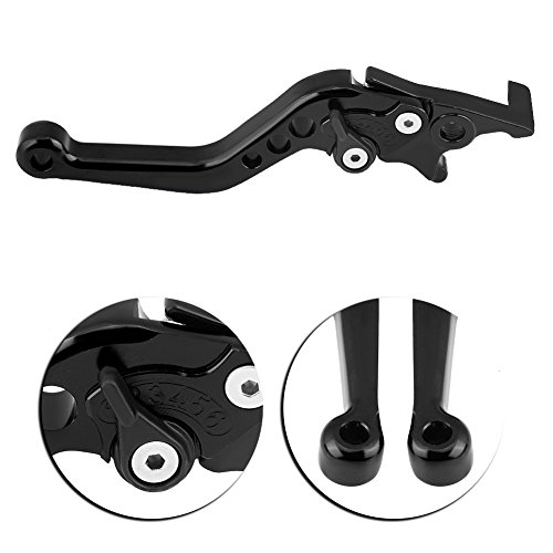 Keenso 1 para motorfiets-koppelingsremhendel, universele remhendel, dubbele schijf (zwart) - Image 5