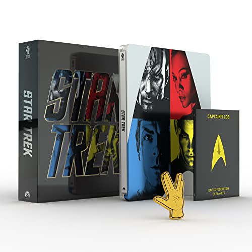 Star Trek (2009) Titans of Cult (Steelbook) (4K UHD + BD) - BD [Blu-ray]