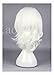 Kadiya Anime White Short Girls Cosplay Wigs Synthetic Hairs