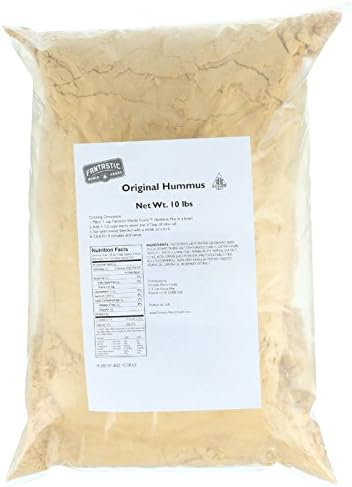 Fantastic World Foods Mix - Hummus Dip - 1 lb - case of 10 - - Gluten Free - - - Wheat Free-Vegan