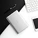 VINSIC 20000mAh Power Bank, Dual USB Portable External Big Size Battery Charger for Smartphones and Tablet PC, Silver