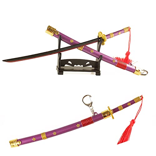 Batustou Roronoa Zoro Yama Katana Weapon Model with Stand Mini Sword ...