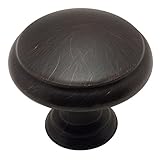 Cosmas 5422ORB Oil Rubbed Bronze Cabinet Hardware Mushroom Knob - 1-3/16