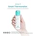 InstamediQ [2020 Model] Best Baby Thermometer for Fever, Instant Accurate 4 in 1 Medical Digital Forehead and Ear Thermometer - FDA Approved Infrared Infant Thermometer for Kids, Toddlers, and Adults